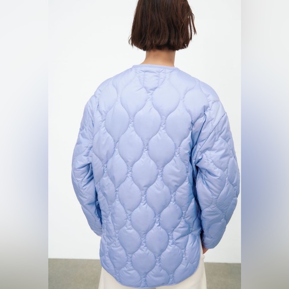 NWT Zara Oversized Quilted jacket - Picture 5 of 13